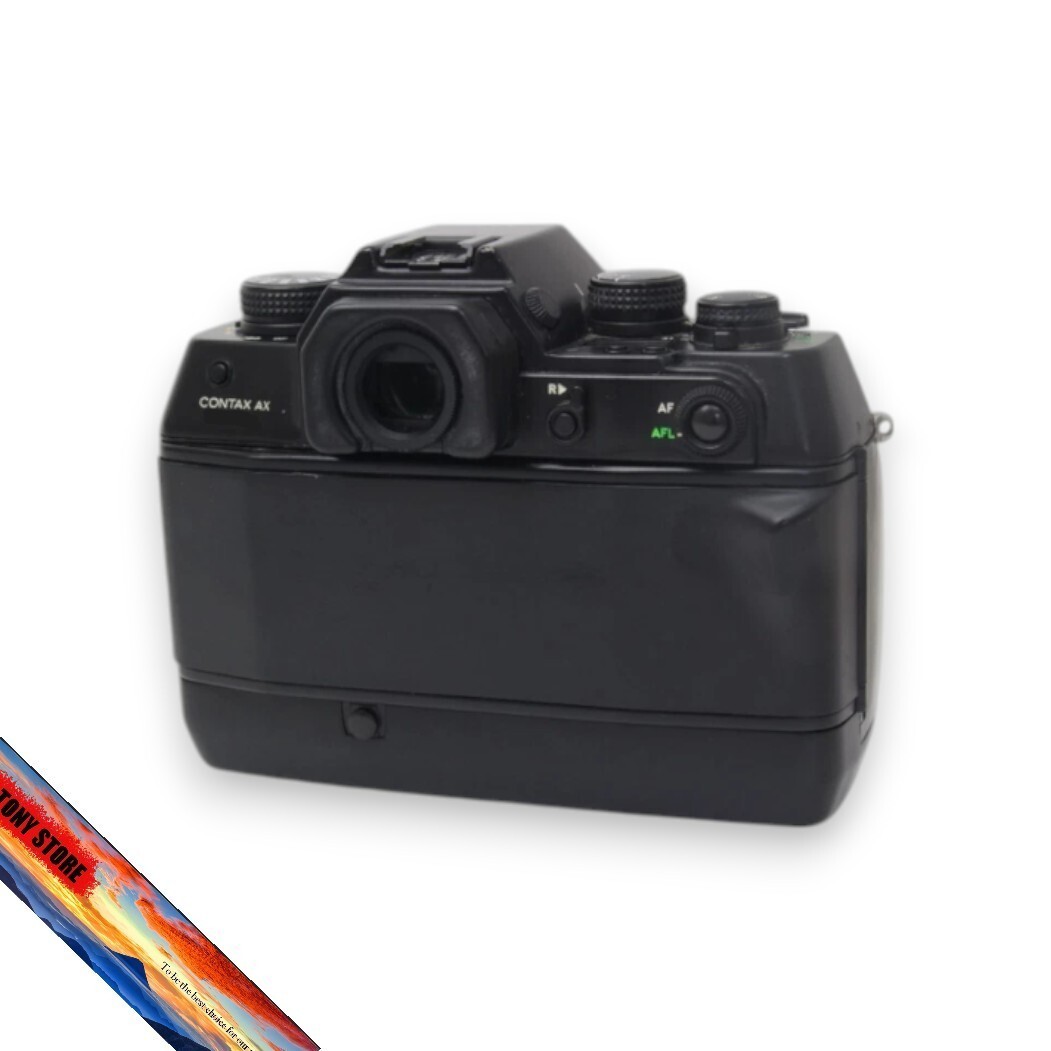 Contax AX SLR 35mm Film Camera Body Only Black C/Y Mount Operation