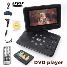 10.8" Portable DVD Player with HD Swivel Screen Support CD/DVD/TFCard/USB