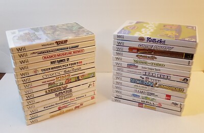Nintendo Wii Video Game Build Your Lot Pick & Choose Titles Add To Cart