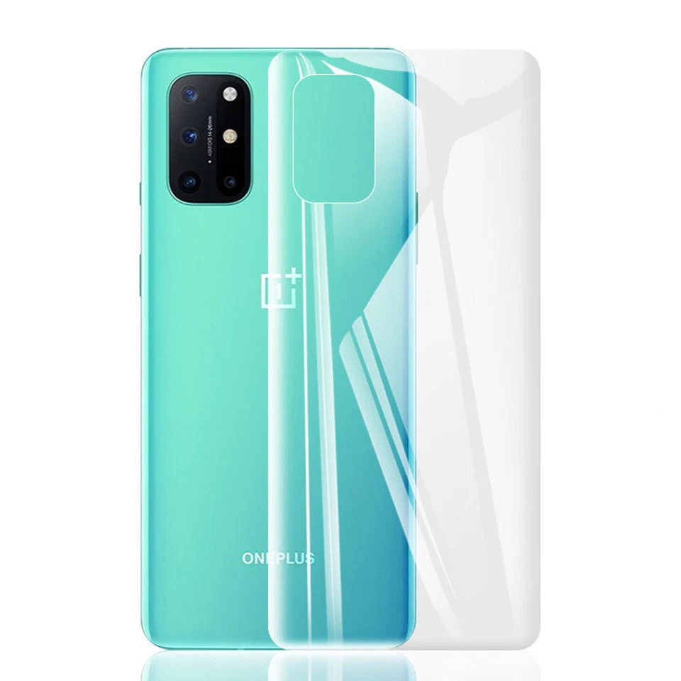 Funda Trasera Para Huawei OPPO ViVO Xiaomi OnePlus Transparente Suave Pantalla Protector Película Foto 2 de 4
