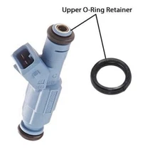 Bosch Type 3 Fuel Injector | Upper O-Ring Retainer Repair Kit | Set of 8
