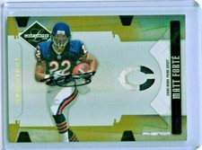 MATT FORTE 2008 LEAF LIMITED PHENOMS GOLD SPOTLIGHT AUTO PATCH /25 💎BEARS RC