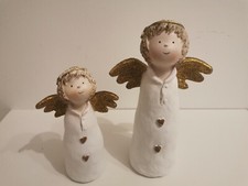 Engel*Weihnachten*Weihnachtsengel-Christmas* Dekoengel Figur 2er Set