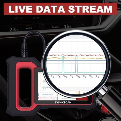 ThinkScan Plus S7 OBD2 Scanner Code Reader ABS SRS Car Engine Diagnostic Tool - Picture 10 of 12
