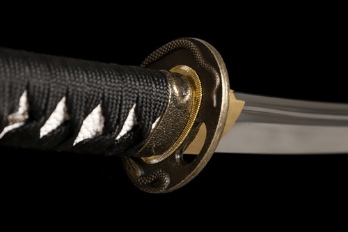 Handmade Full Tang Tanto Katana Samurai Short Sword 9260 Steel Razor Sharp - Picture 8 of 12