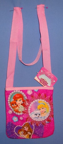 Disney Belle Costume dress Girls M(8-10)-Necklace-Tiara-Hair Ties-purse-LOT-6 - Picture 7 of 10