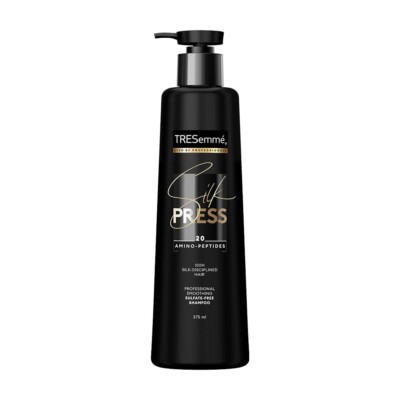 Tresemme Silk Press Smoothing Shampoo (375ml)