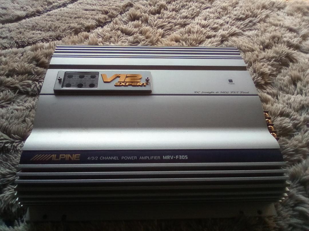 ALPINE MRV F305 4 3 2ch Power Amplifier | eBay