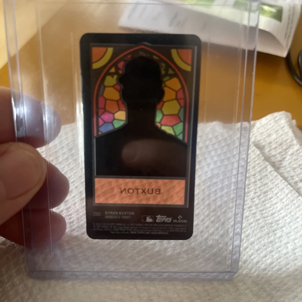 2023 Topps Allen & Ginter Exclusives EXT Mini Stained Glass /25 Byron Buxton - Image 2 of 2
