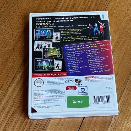 Just Dance - Lenticular Cover Insert Included - Nintendo Wii Game PAL - Picture 5 of 8