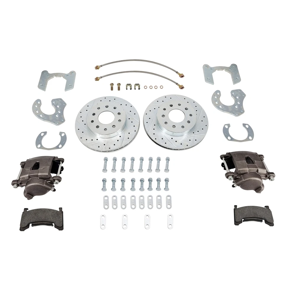 Rearend Old& New style Rear Disc Brake Kit Bolt-On Universal Kit For Ford 9 Inch Foto 2 de 4
