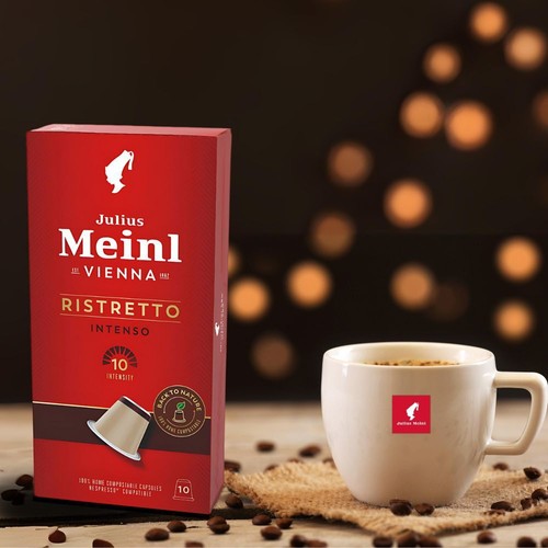 Cápsulas biodegradables café Julius Meinl Ristretto Intenso 10ct - Imagen 4 de 5