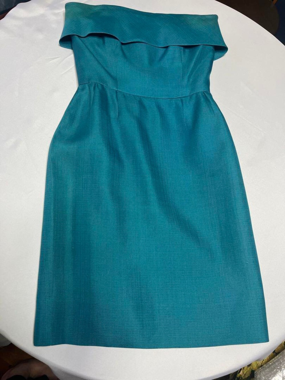 Mini abito bustier Yves Saint Laurent Rive Gauche