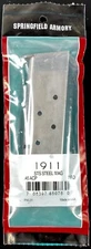 Springfield Armory 1911 45 ACP 7 rd Stainless Steel Magazine - PI4520