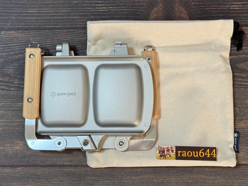 Snow Peak GR-009 TRAMEZZINO Hot Sandwich Cooker Camping Outdoor from Japan - Picture 9 of 24
