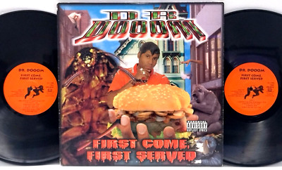 Dr. Dooom - First Come First Served 2LP 1999 UK OG Ultramagnetic