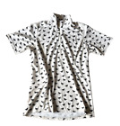 Kerrits Riding Shirt Women’s Small Horse Print Lightweight Zip Pockets Riding