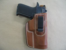S&W 59, 459, 559, 659 IWB Leather In Waistband Concealed Carry Holster TAN RH
