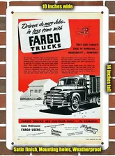 Metal Sign - 1950 Fargo Truck Vintage Ad 01