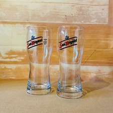 2 x SAN MIGUEL PINT GLASSES BY ARC, France Free Shipping UK