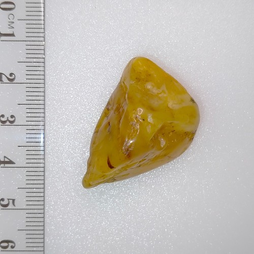 Baltic Amber polished matte honey colour natural mineral specimen 30.4ct - Picture 4 of 7
