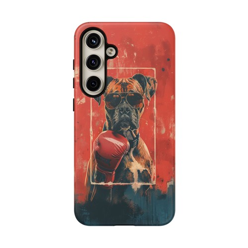 Boxer Dog Boxing Gloves - Phone Ink Cover Case for iPhone, Galaxy, Pixel - 第 210/281 張圖片