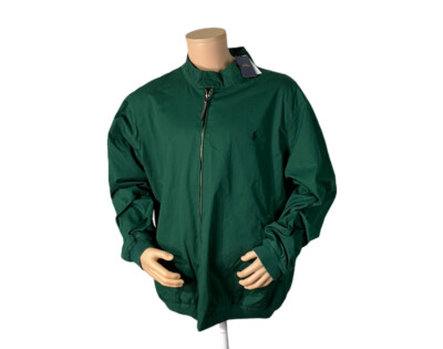 polo ralph lauren twill mockneck jacket