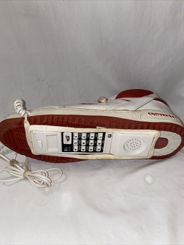 Baskets haut vintage Converse Hoosiers Chuck Taylor téléphone chaussure téléphone - Photo 5/5