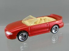 Vintage 1996 Hot Wheels First Editions 1/64 Diecast Orange Musang GT Convertible