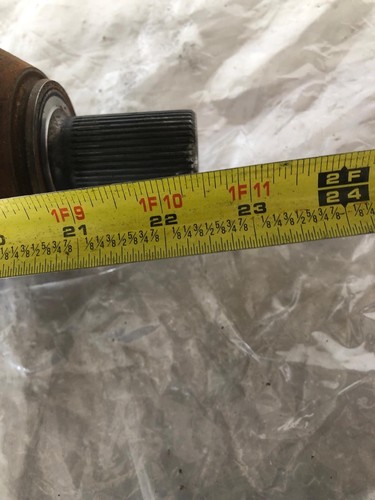 2014 VOLVO S60 60 SERIES T5 Front CV Axle Shaft Driver Left Side FWD OEM Sedan - Picture 7 of 22