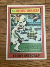 1976 Topps - Record Breaker Terry Metcalf #5