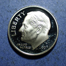 2007-S Silver Roosevelt Dime  Ch. Proof