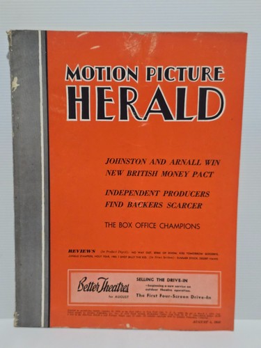 1950 Motion Picture Herald Vintage Theatre Magazines - Choose Your Volume - Picture 97 of 203