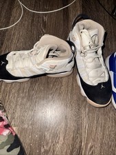 Air Jordan 6 Rings White/Black Size 8y