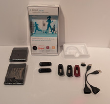Lot of 2 Fitbit One Wireless Activity  Sleep Trackers  Accessories 6.64