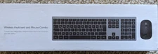NEW Wireless Keyboard Mouse Combo  2.4GHz - Ultrathin Full-Size 109 Keys- Silent