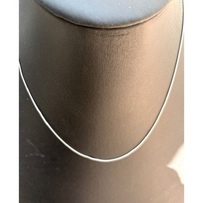 14K WEISSGOLD SCHLANGENHALS KETTE HALSKETTE SKY