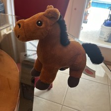 Melissa  Doug 8" Horse Chestnut Pony Plush