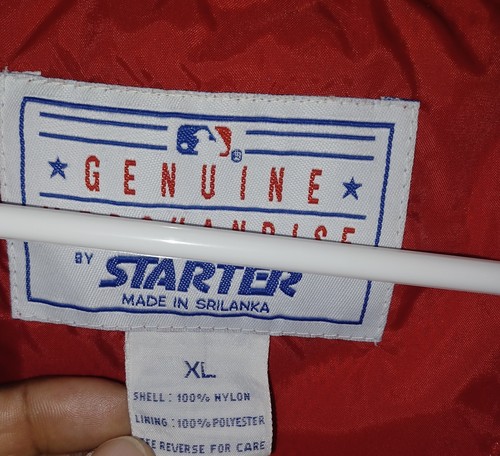 Vintage Starter Texas Rangers Windbreaker Jacket XL - Picture 3 of 4
