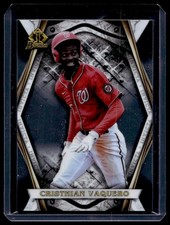 2022 Bowman Draft Baseball Invicta Cristhian Vaquero RC Washington Nationals