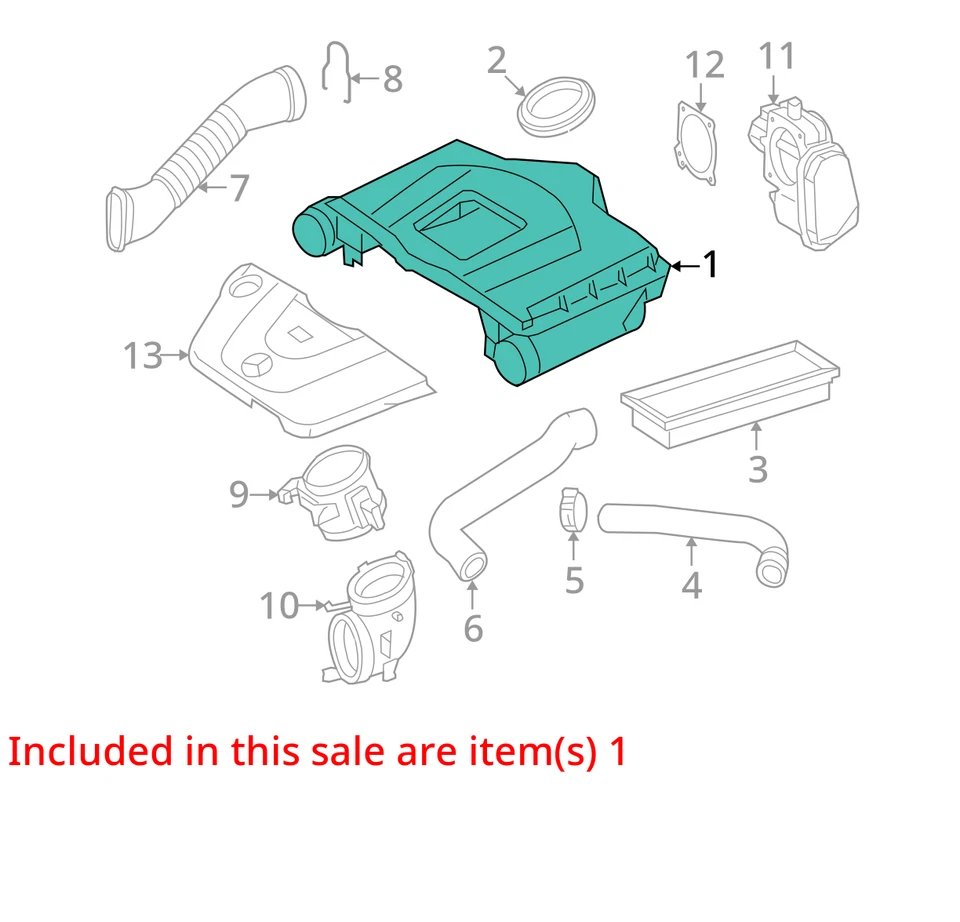 Purificador de aire Mercedes Benz 2006-2012 67353 2730900901  Foto 3 de 4
