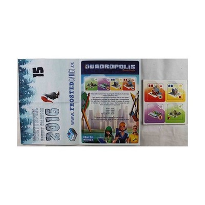 Frosted Games Advent Calendar #15 - Quadropolis - Christmas Bag New