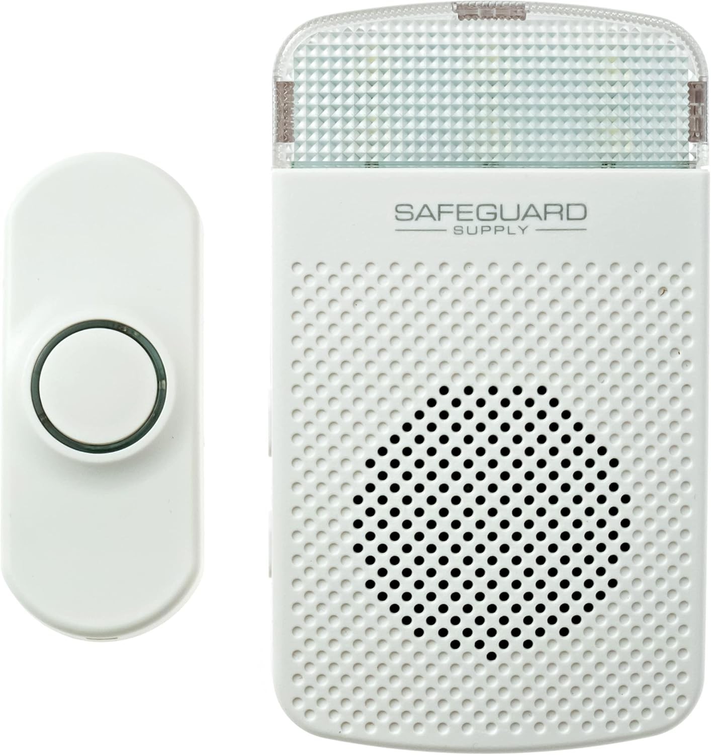 Plug In Doorbell - Safeguard Supply Dependable 3/4 Mile Long Range White