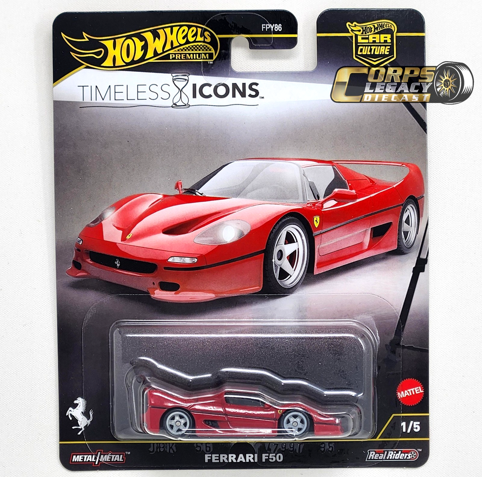 Hot Wheels Premium Car Culture 2025 Timeless Icons N Case