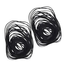 40-135mm 2mm Recorder Rubber Belts Flat Mixed Cassette Tape Repair for black