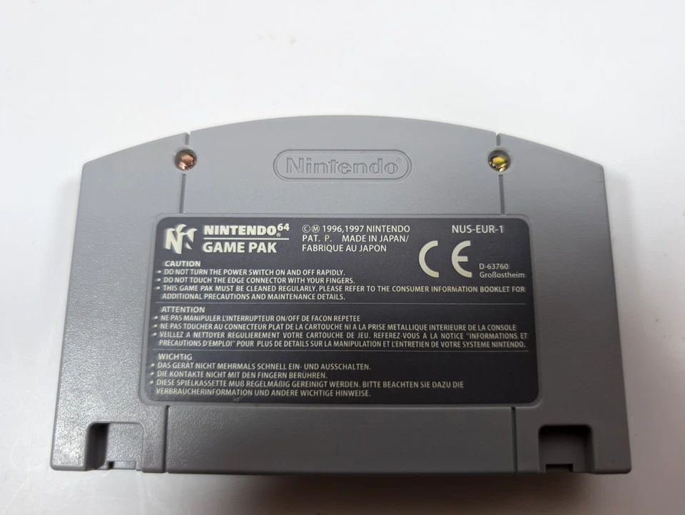 Nintendo 64 game Command & Conquer, boxed w/ manual. Great Condition. - Image 4 of 4