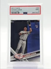 AARON JUDGE 2017 TOPPS SERIES 1 ROOKIE BASEBALL CATCHING A RC PSA 9 Q0481