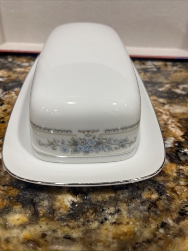 Vintage Fine China of Japan Elington 1/4 lb. Covered Butter Dish 1970's - Picture 4 of 11