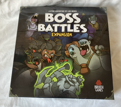 NEW and SEALED Boss Battle Expansion Board Game By Brueh Games