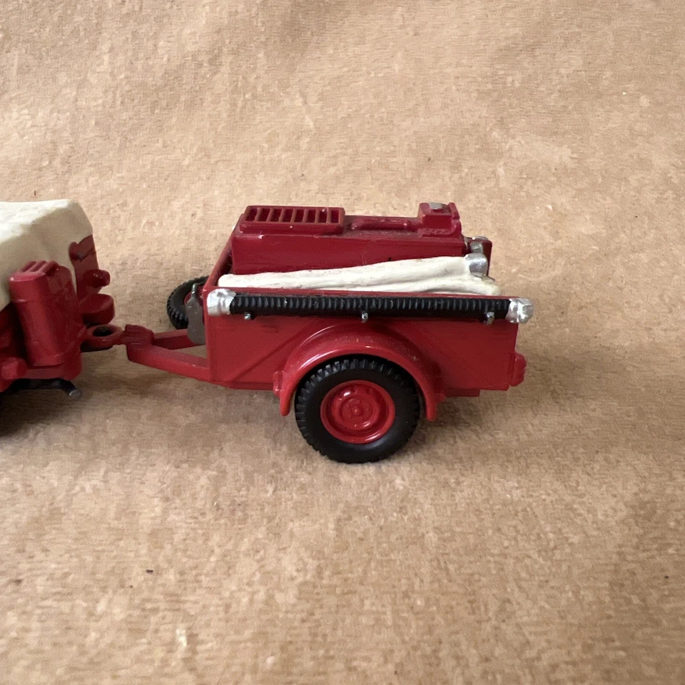 Camión utilitario Texaco M151 A1 “mutt” edición limitada Jeep y remolque LEER Foto 3 de 4